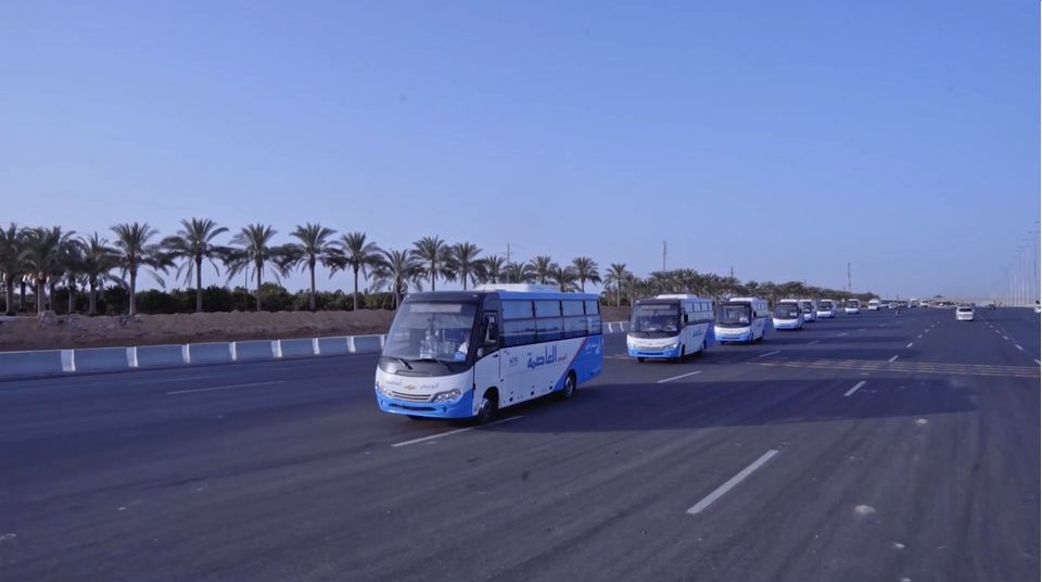 تابع المواصلات في العاصمة الإدارية خطوطها وأسعارها