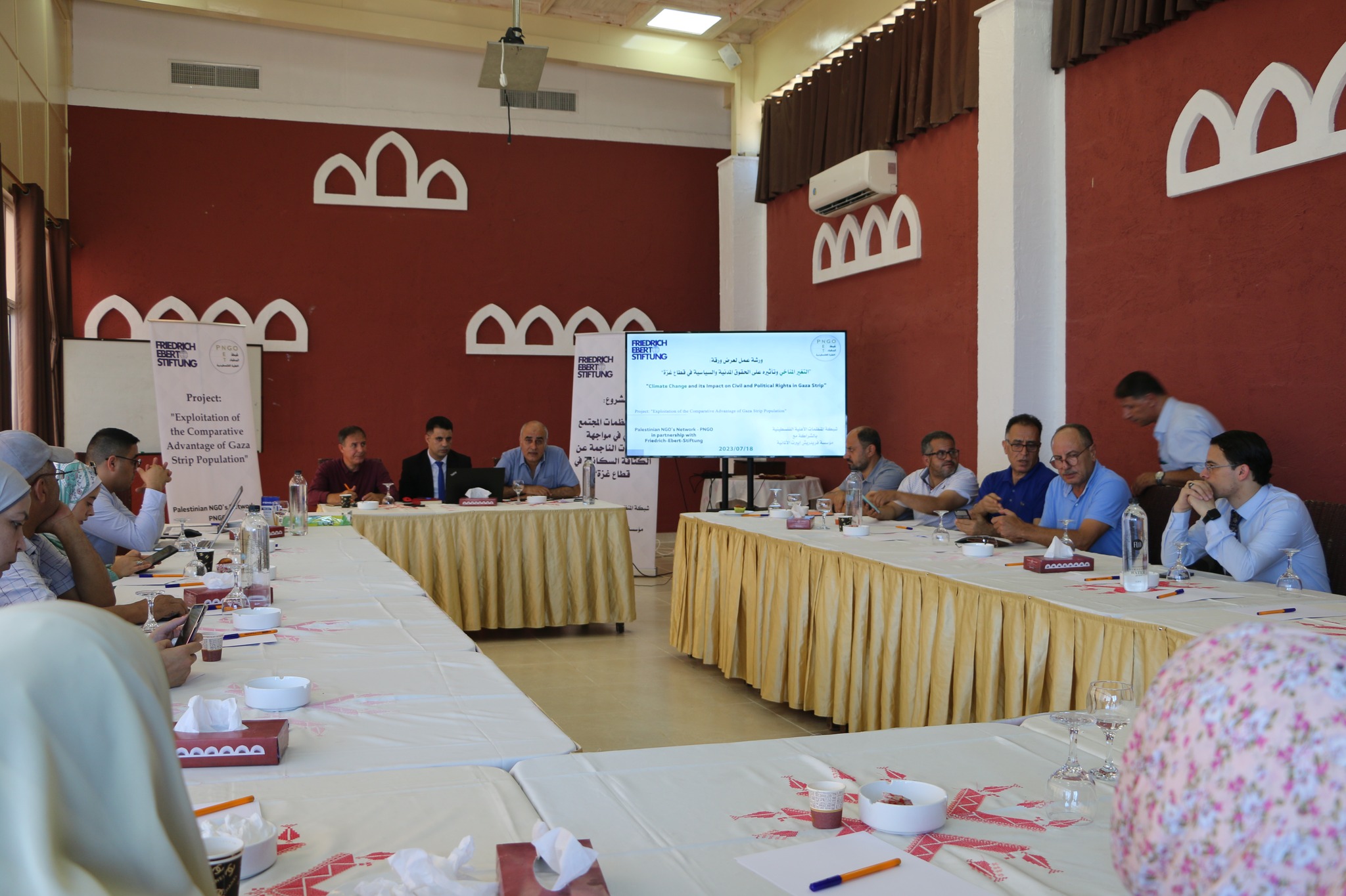 الشبكة تطالب باتخاذ التدابير الكافية التي من شأنها الحد من أثر التغيرات المناخية