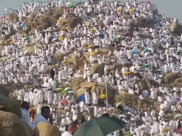 2 مليون حاج يتوافدون على عرفات لأداء ركن الحج الأعظم