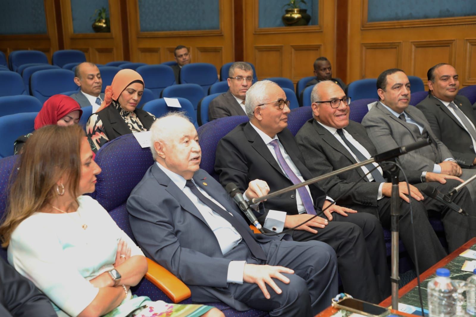 وزير التربية والتعليم المصري ورئيس الهيئة العربية للتصنيع يشهدان محاضرة للدكتور طلال أبوغزاله تحت عنوان "التحول الرقمي في التعليم"