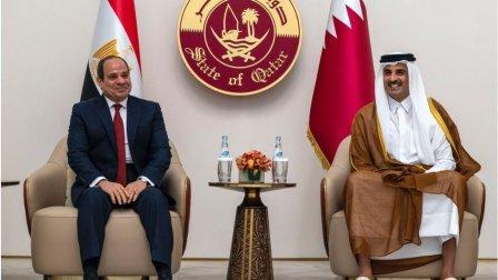 حرب غزة نداء الوطن : مصر وقطر