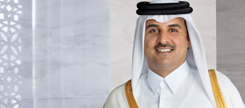 بابا الاسكندرية تواضروس الثاني يلتقي بـ أمير قطر