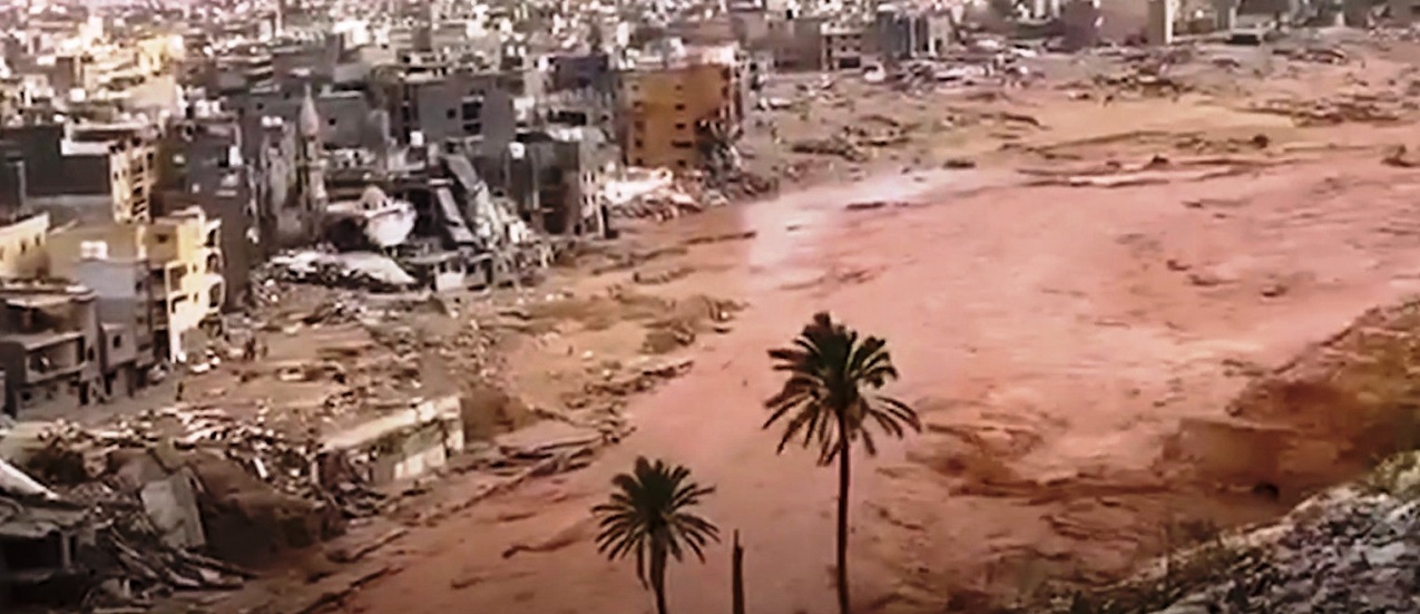 مسؤل ليبي : 25% من مدينة درنة اختفت