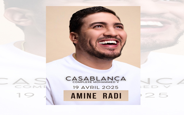 أمين الراضي يقدم أكبر عرض كوميدي له بالدار البيضاء في مركب محمد الخامس