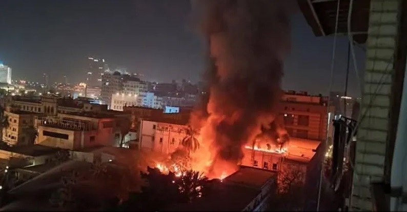 حريق المعامل المركزية في مصر تفاصيل واسباب