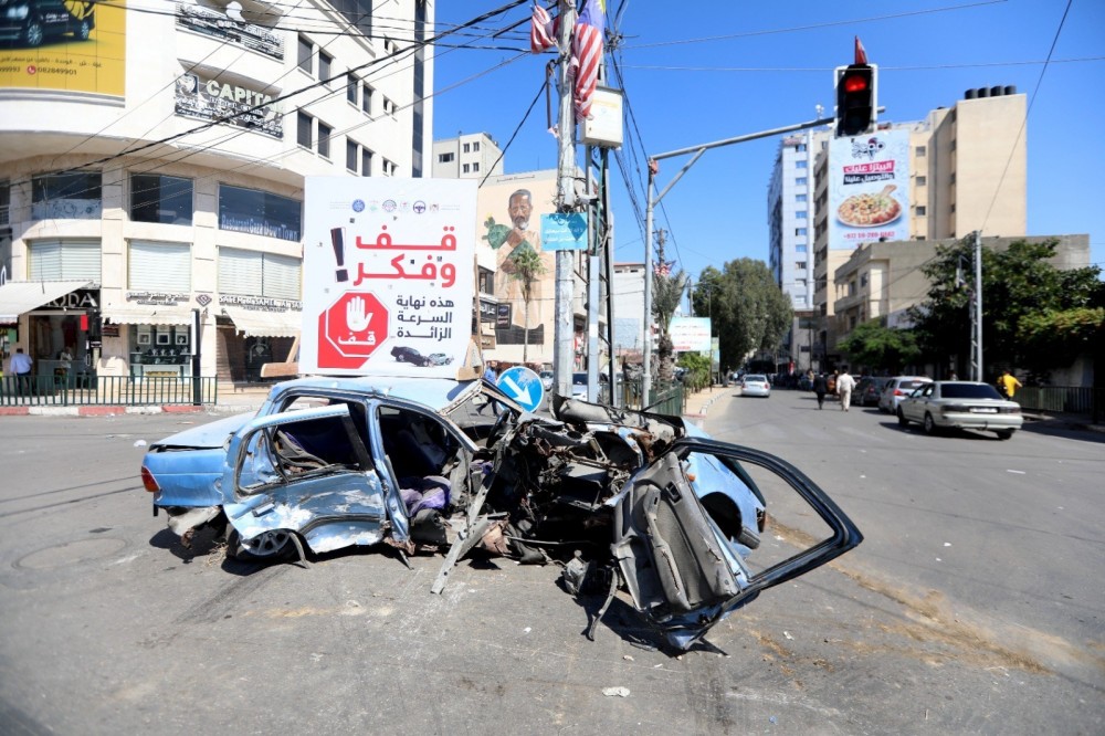 وفاة مواطنة دهسًا في حي الرمال وسط غزة...تفاصيل