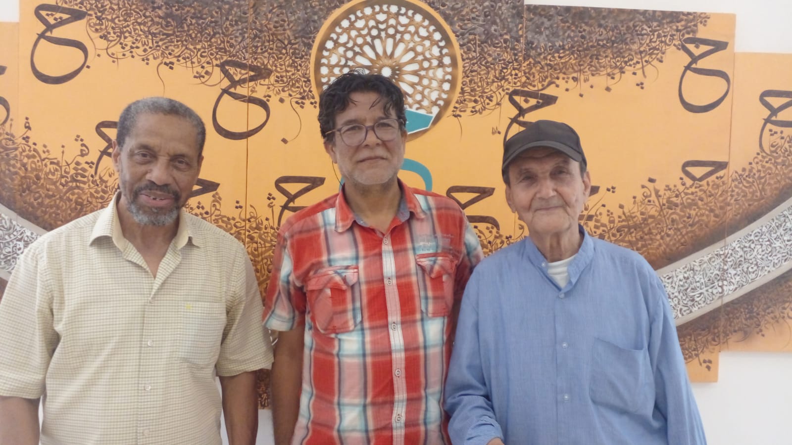 معرض الفنان الحروفي اجماع يتواصل برواق محمد الفاسي بالرباط