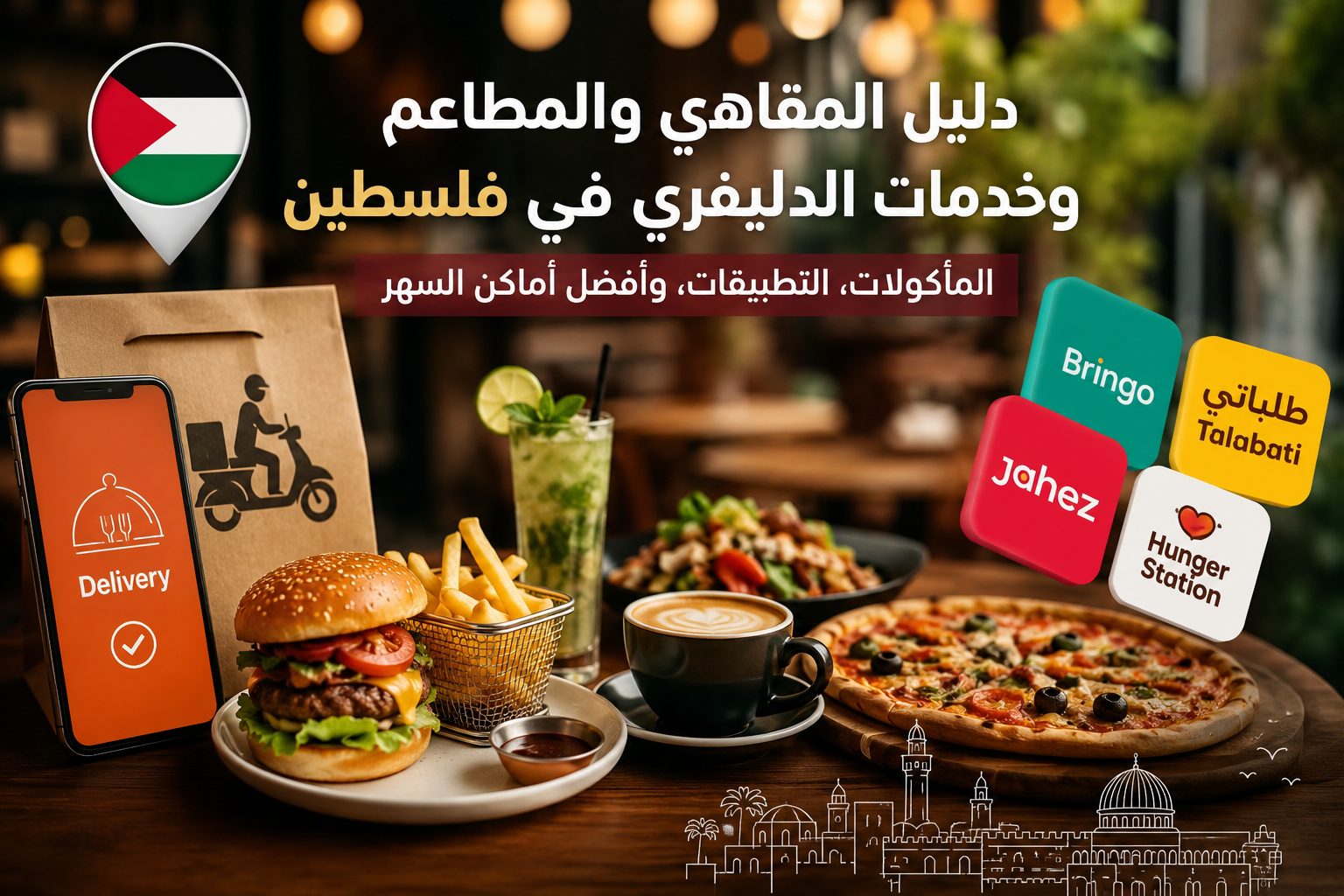 قطاع المطاعم والمقاهي في فلسطين مطاعم فلسطين