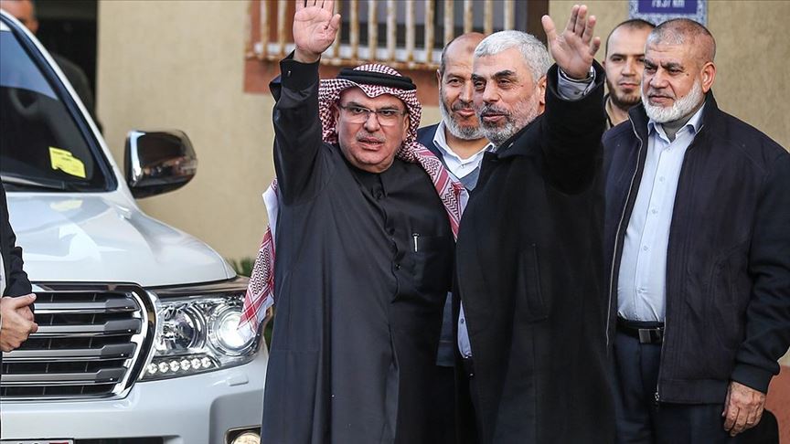تفاصيل الرسالة التي يحملها العمادي لحركة حماس بغزة