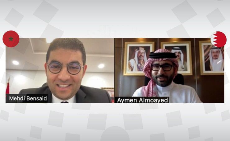 تطوير التعاون المشترك في صلب لقاء تناظري لبنسعيد مع وزير الثقافة والشباب البحريني