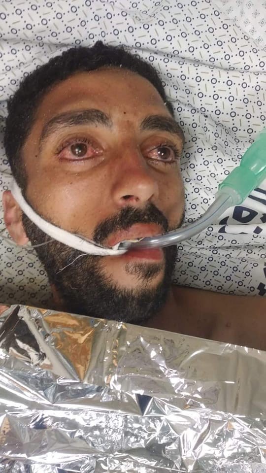 العثور على جثة شاب غريق مجهول الهوية في بحر خانيونس...صورة