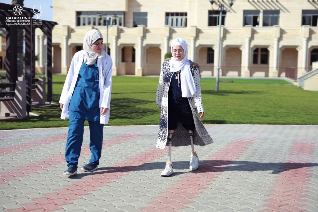 أريج: بساقين صناعيتين أسعى لتحقيق مزيد من الإنجازات وتمثيل فلسطين دوليًا