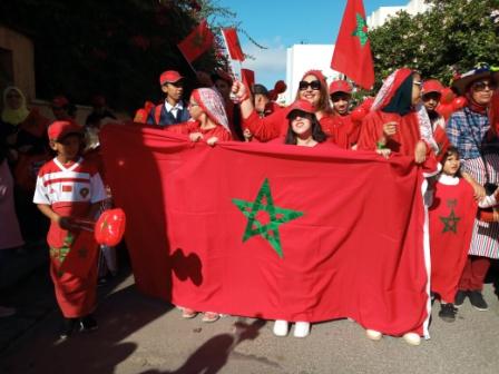 الدار البيضاء ..جمعية الدمج والتأهيل للجميع تحتفل بذكرى المسيرة الخضراء ..