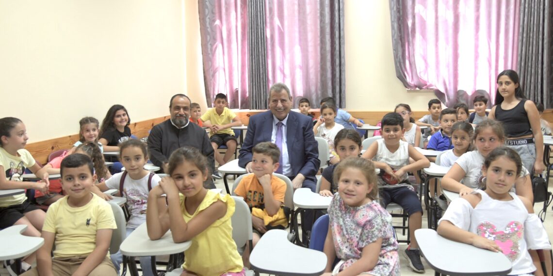 العليا لشؤون الكنائس تتفقد الأنشطة الصيفية الكنسية في رام الله
