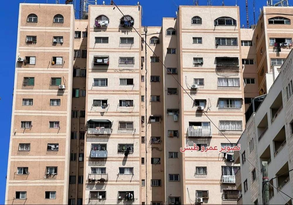 توضيح صادر عن اشغال غزة بخصوص تصدع برج السوسي !