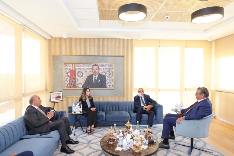 أخنوش يستقبل صوفيا طاهيري وبوطاهر البوطاهري الفائزان بالانتخابات الجزئية بمكناس والحسيمة