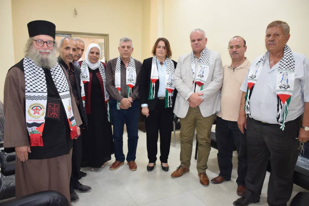 ندى ومؤسسة بيسان للتنمية الاجتماعية تفتتح مقرها في شارع لوبية في مخيم اليرموك