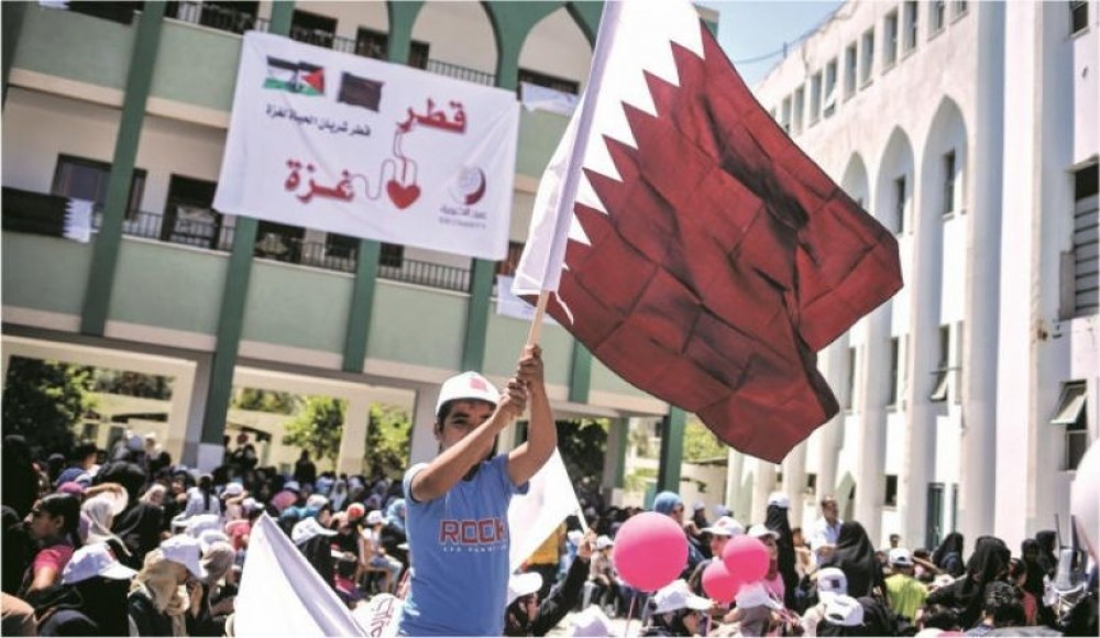 قطر: حملة تبرعات لجمع 10 ملايين ريـال لقطاع غزة