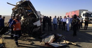 تفاصيل مصرع 22 شخصا وإصابة 33 في حادث مروع
